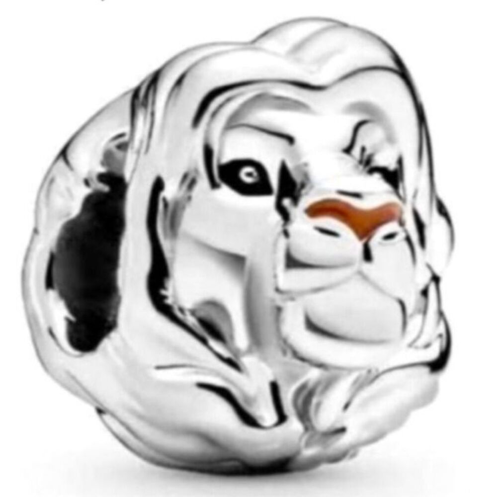NWOT The Lion King Mufasa Head Disney x Pandora FIT Silver Charm